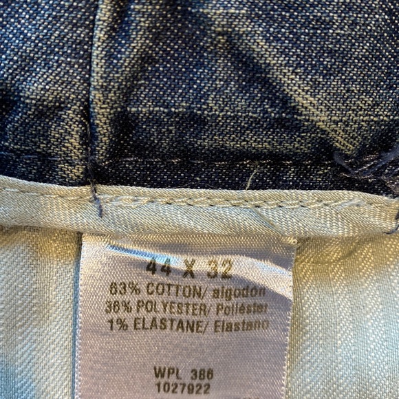 Haggar SZ 44 x 32 Denim Blue Jeans Classic Fit  Stretch Denim New D15 - Picture 7 of 13